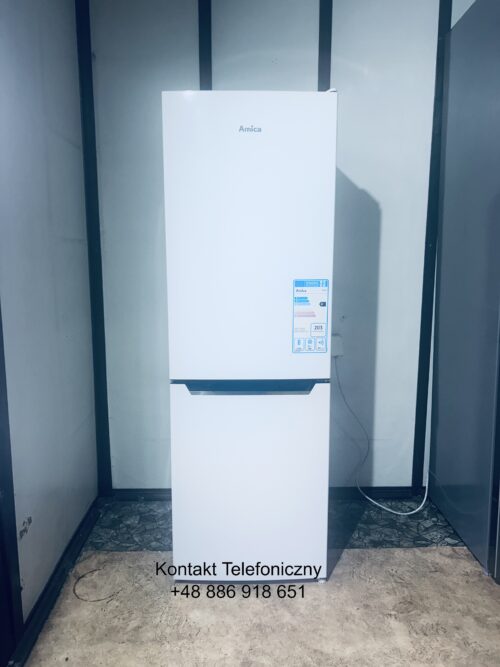 Lodówko-zamrażarka Amica Biała, 144 x 47,4 x 49,5 cm Gwarancja Transport